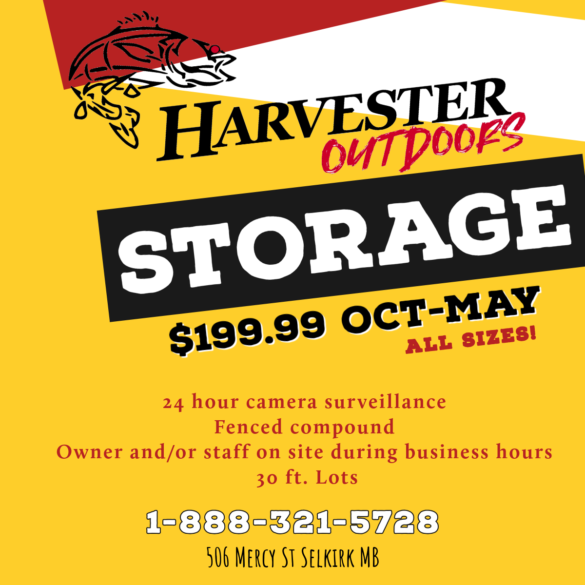 Storage Oct - May