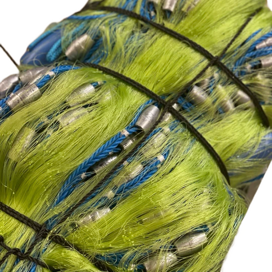 Gill Net- Single Mono .23mm-4"x30 mesh x100 yards Cross Tied