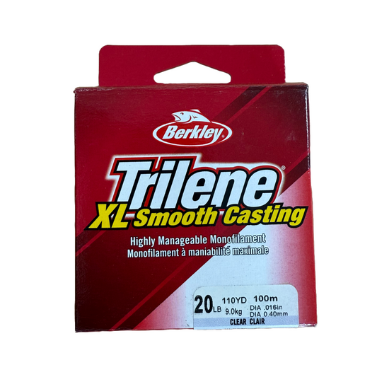Berkley Trilene XL Smooth Casting Line Clear 20 lb. 110 yd